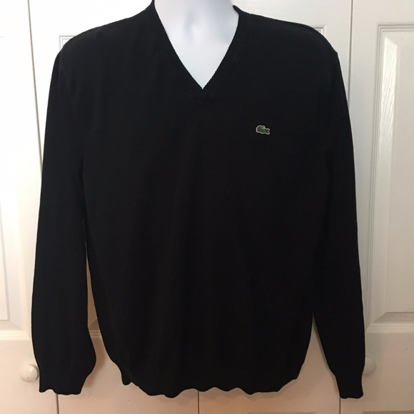 lacoste cotton sweater